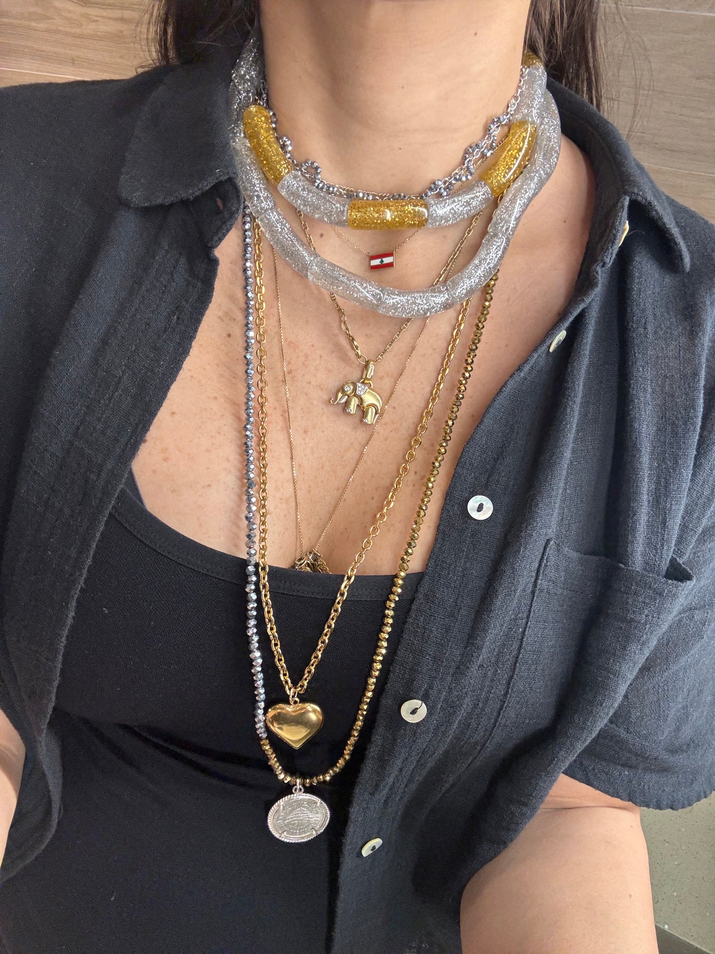 Gold Love Necklace