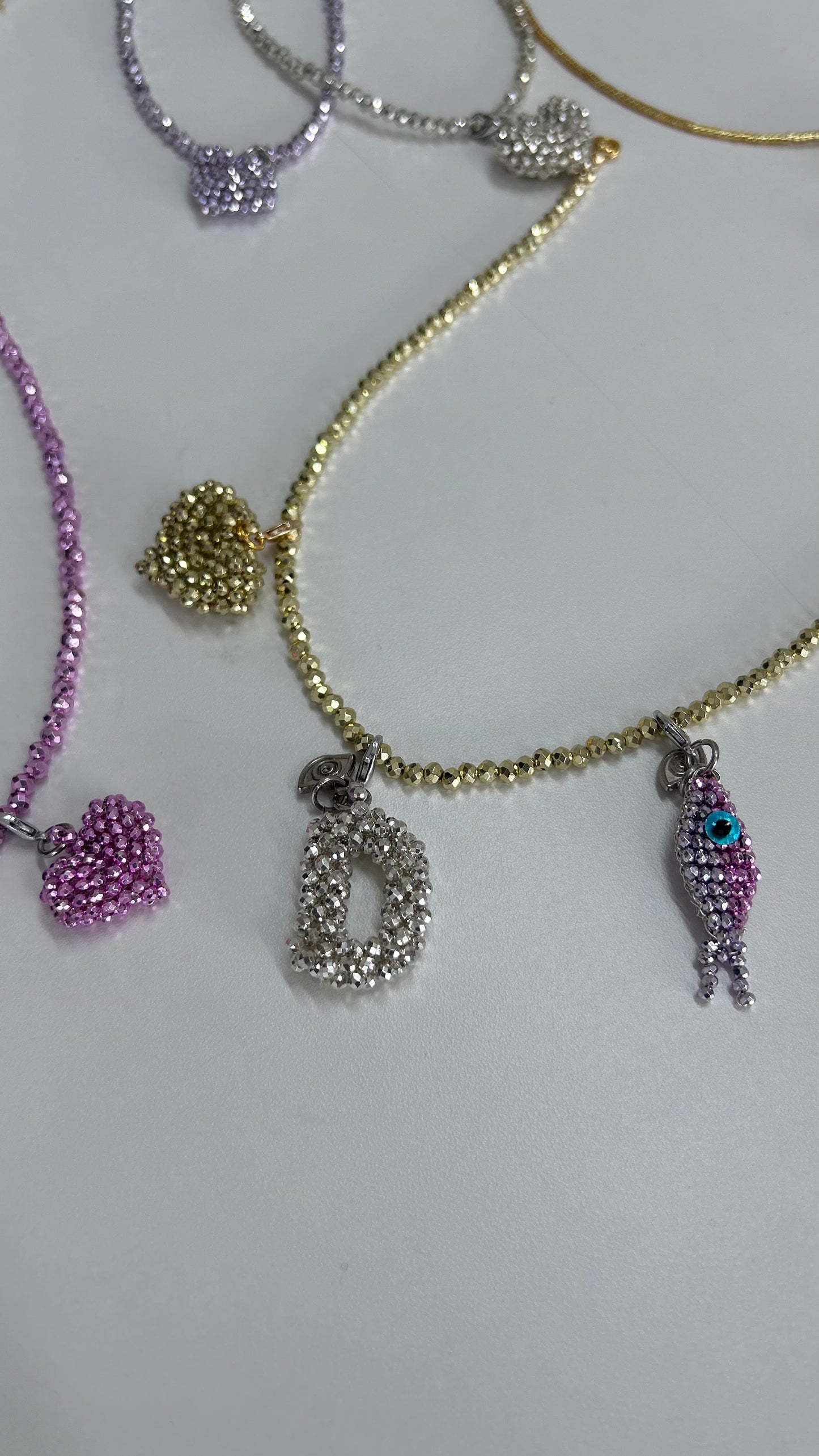 Fish Charm Pink/ Purple