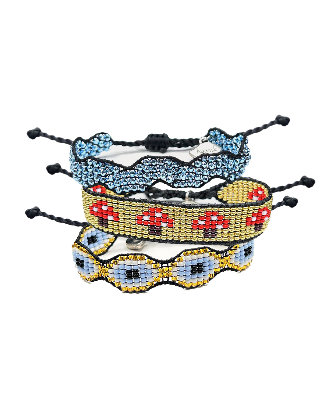 Baby Evil Eye Dark Blue Gold