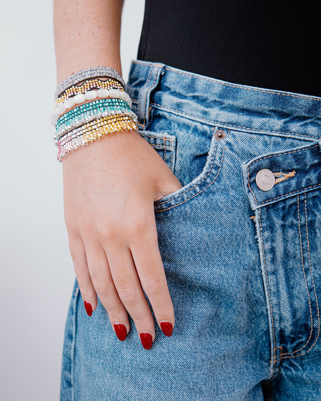 Baby Talesh Tassel Turquoise