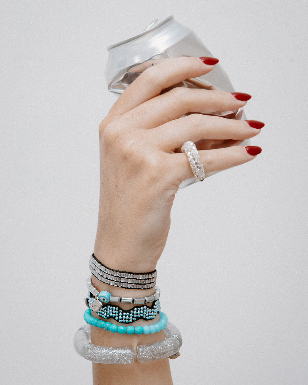 Jelly Bracelet Silver