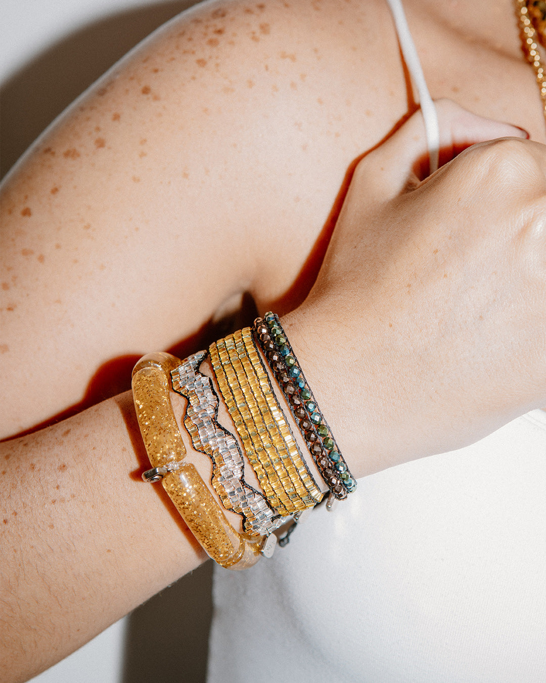 Jelly Bracelet Gold