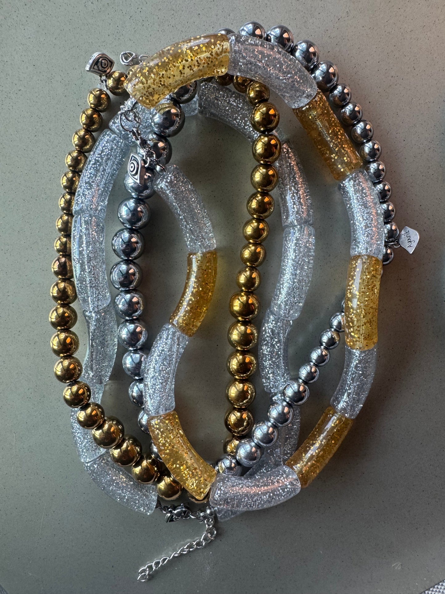 Jelly Necklace Silver