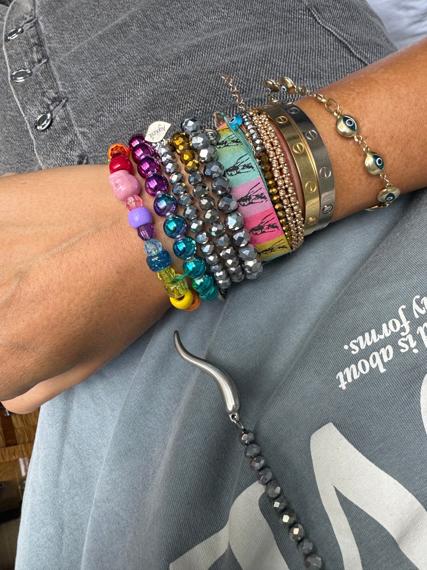 Caramel Rainbow Bracelet