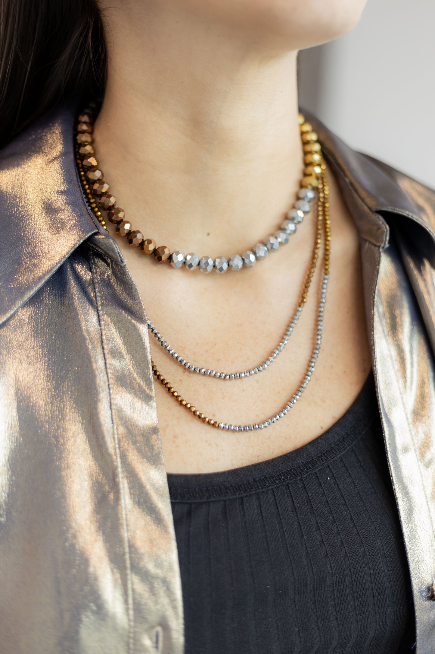 Mini Crystal Necklace Mercury - PREORDER 1 WEEK VZLA