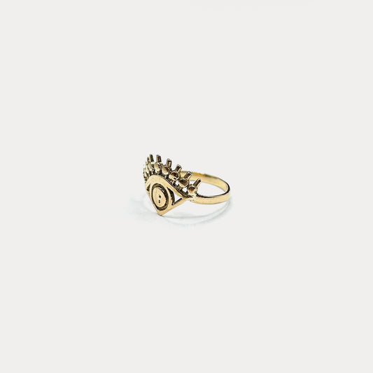 Ayounik Eye Gold Ring - Made to Order