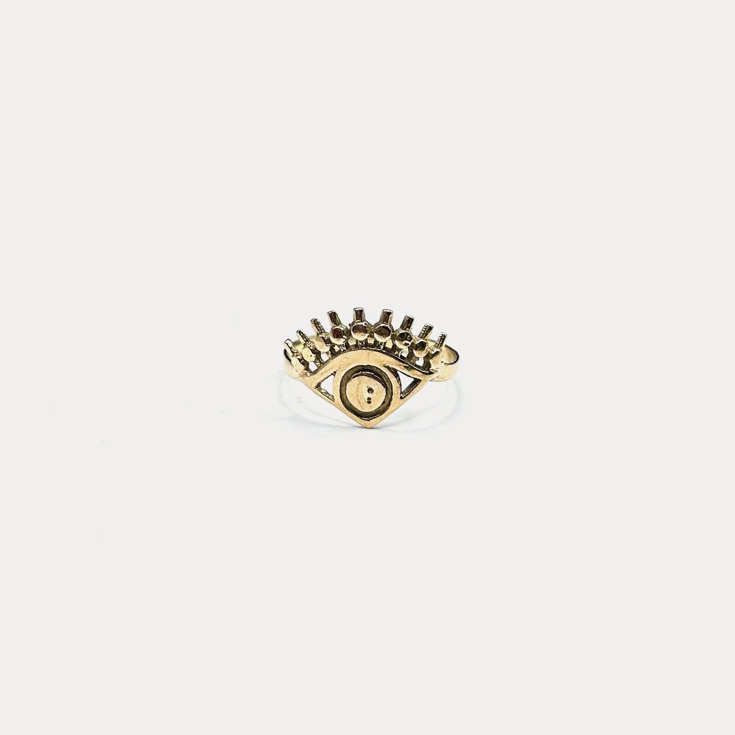 Ayounik Eye Gold Ring - Made to Order