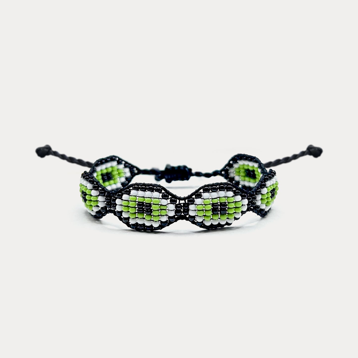 Baby Evil Eye Lime Green