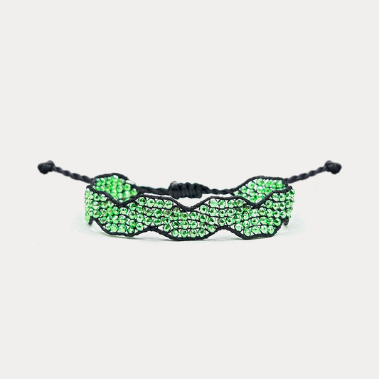 Crystal Waves Bright Green