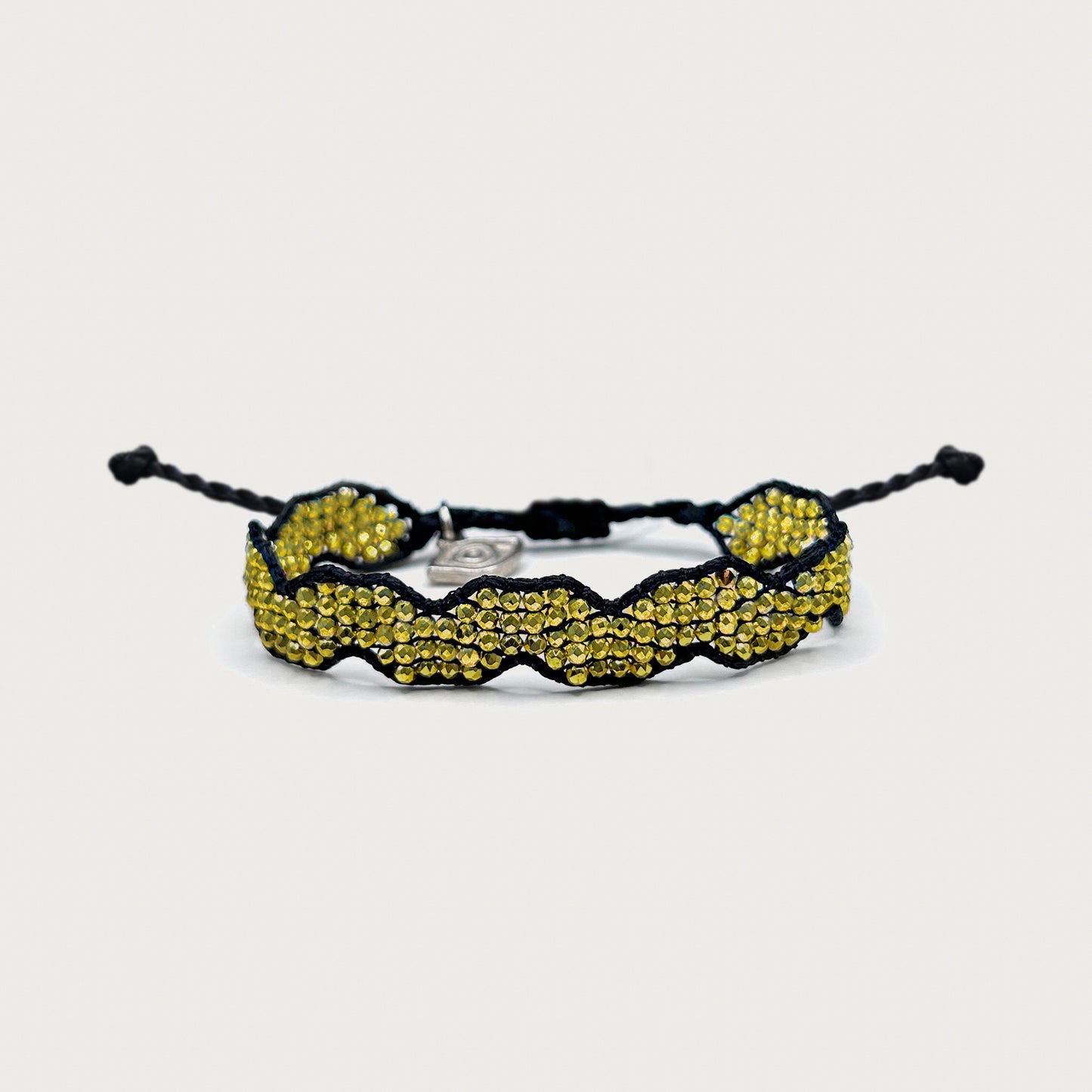 Crystal Waves Dark Gold