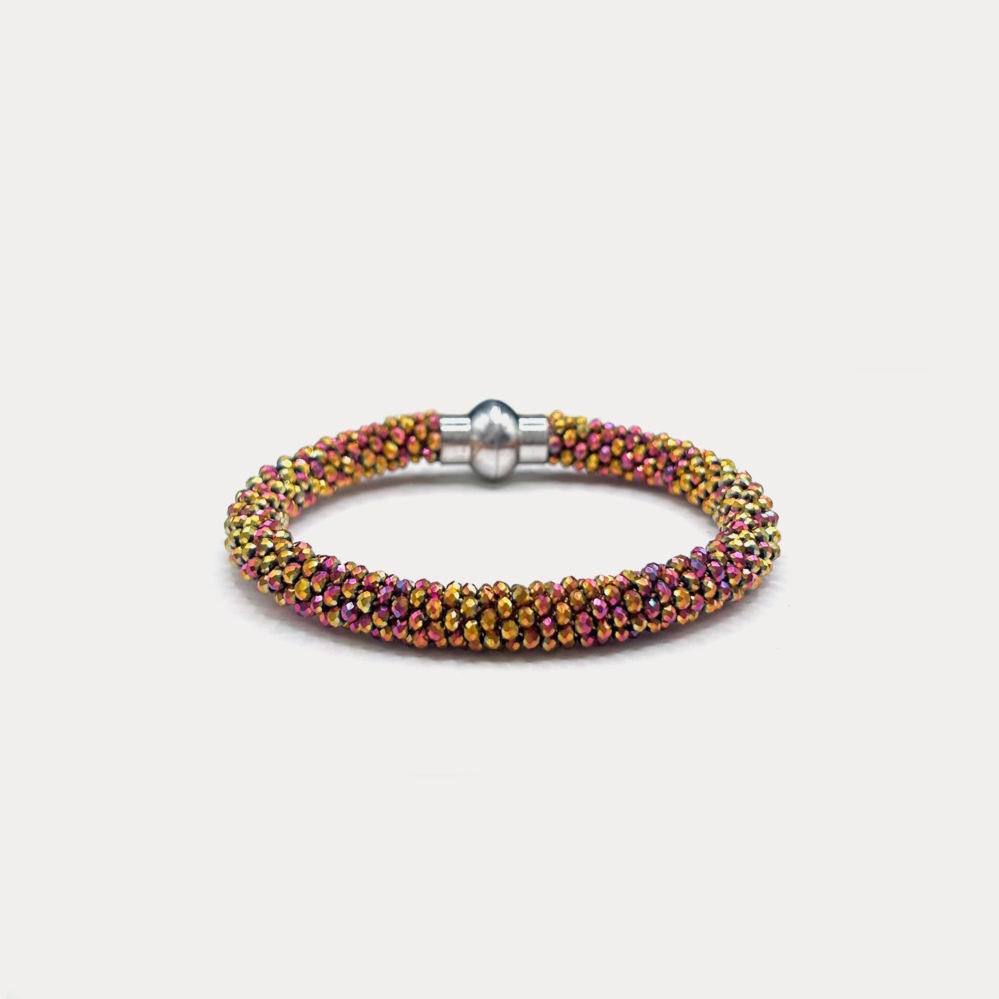 Crystal Magnet Peach Holographic