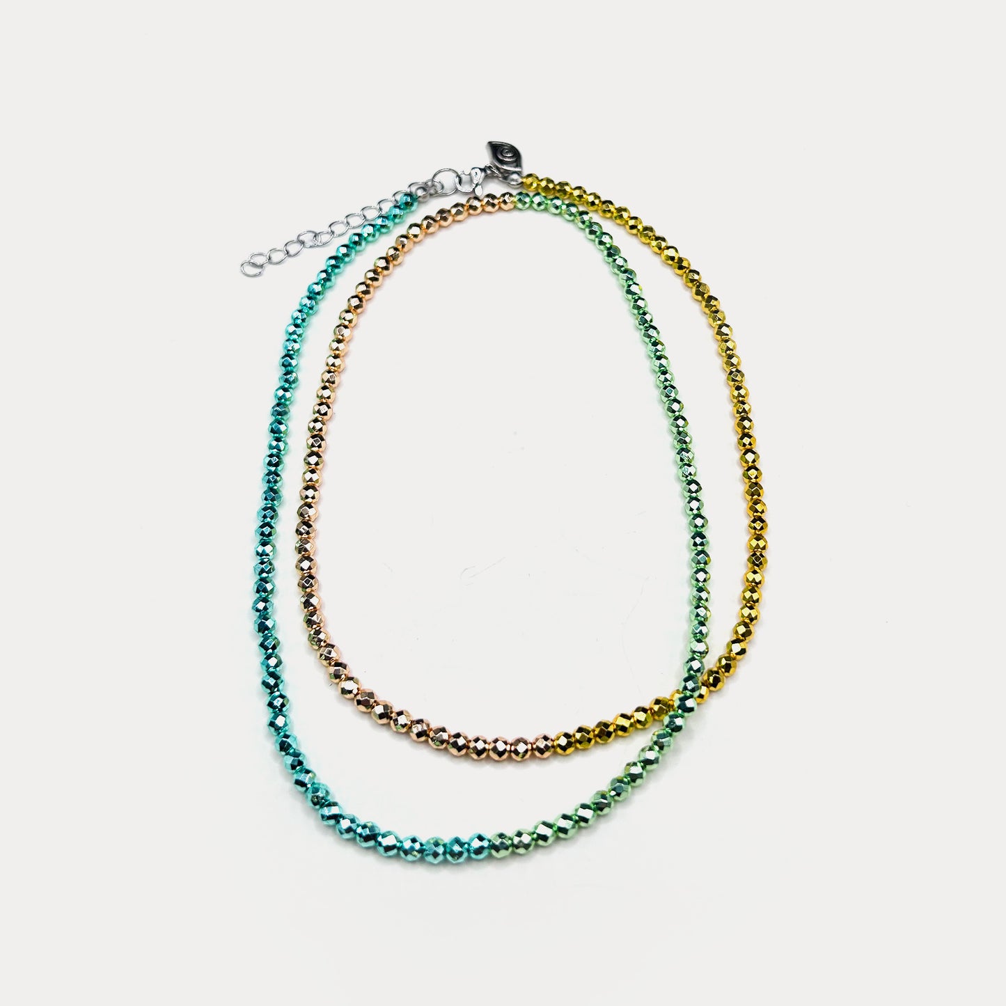 Crystal Necklace Pistachio