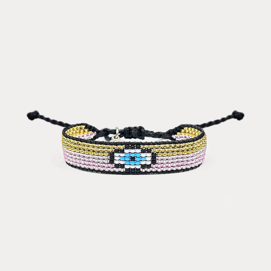 Rose Gold Evil Eye - Preorder 1 Month