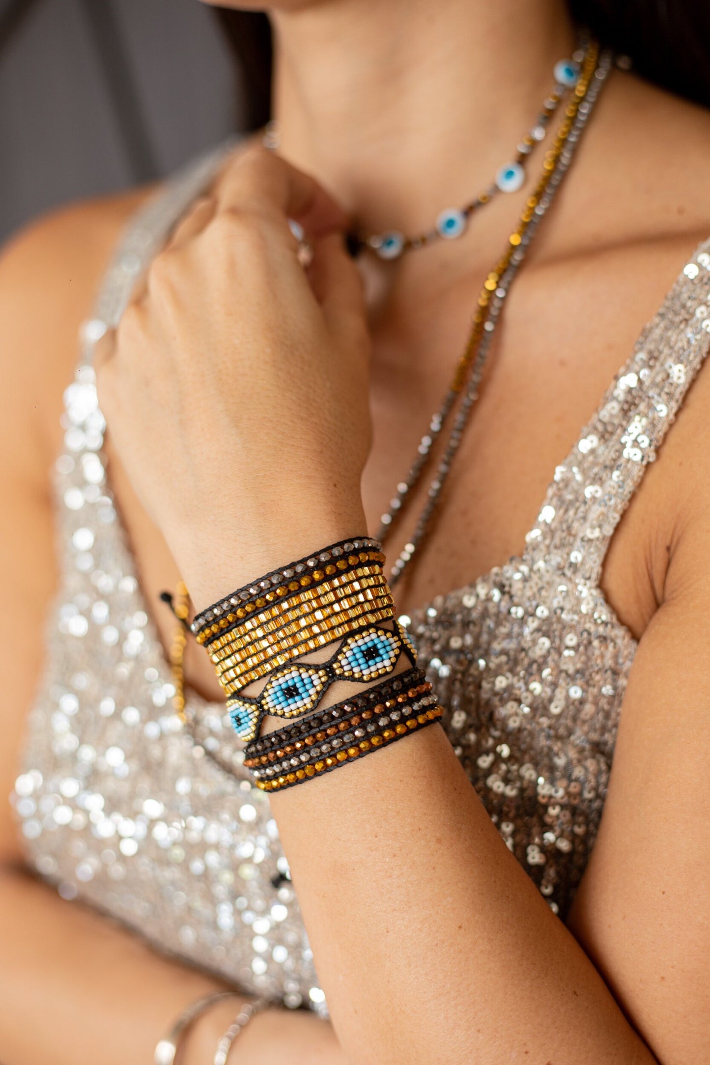 Crystal Necklace Mercury