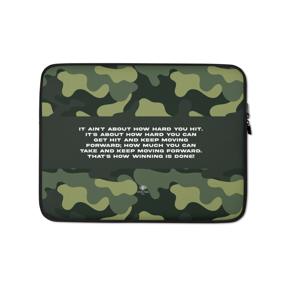 Made to Order 2 weeks Camo Laptop Sleeve