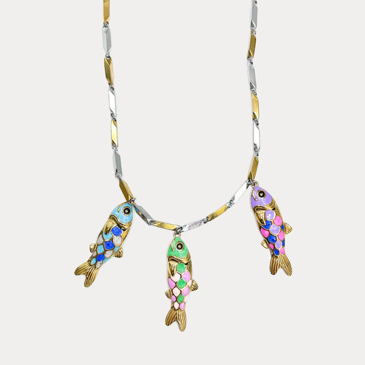 Fortune Fish Necklace