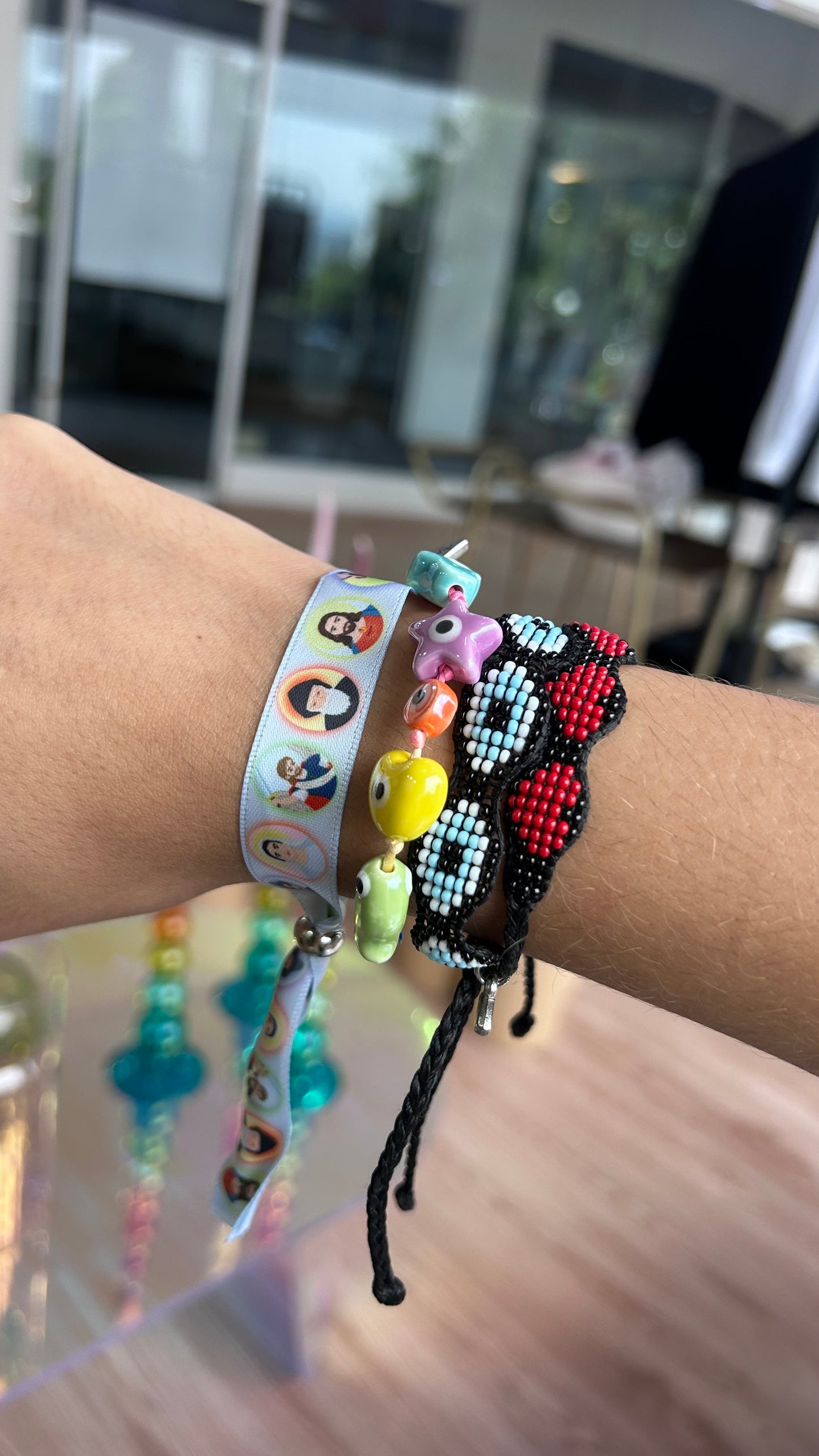 Make a Prayer Pack Blue - Bracelet and 6 Stickers