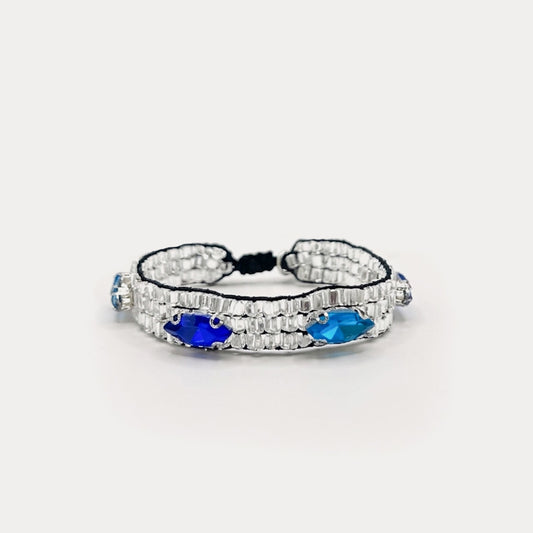 Talesh Blue Gems Bracelet