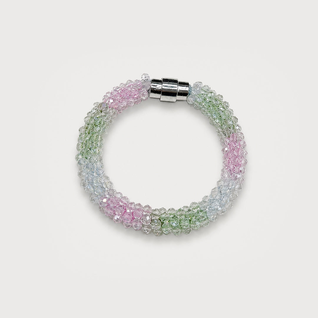 Clear Green Magnet Bracelet