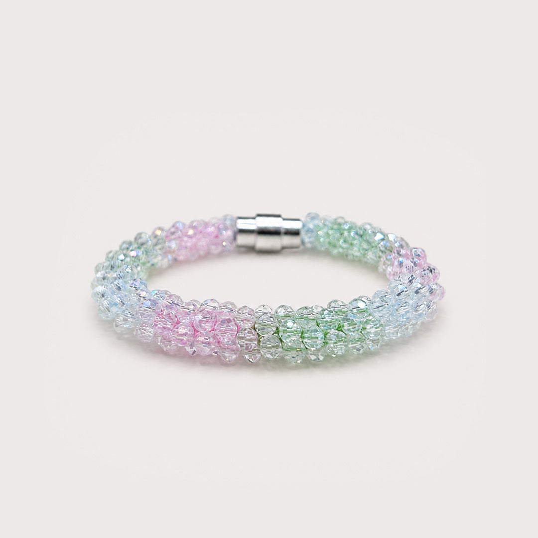 Clear Green Magnet Bracelet