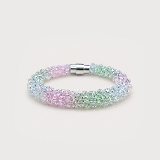 Clear Green Magnet Bracelet