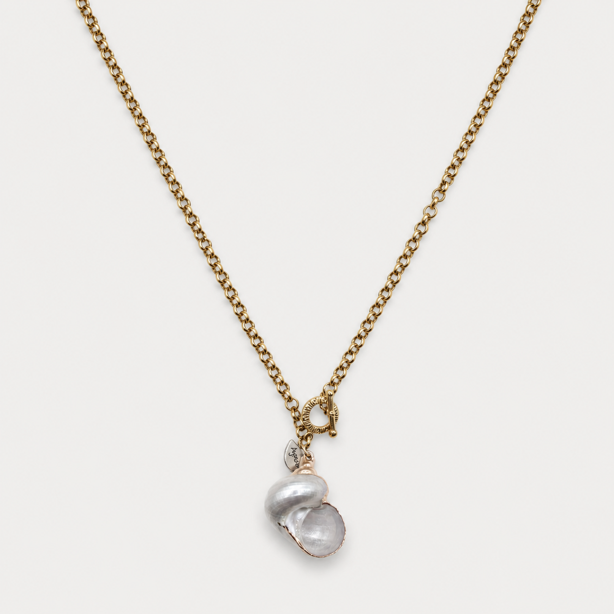 Mother of Pearl Gold Necklace