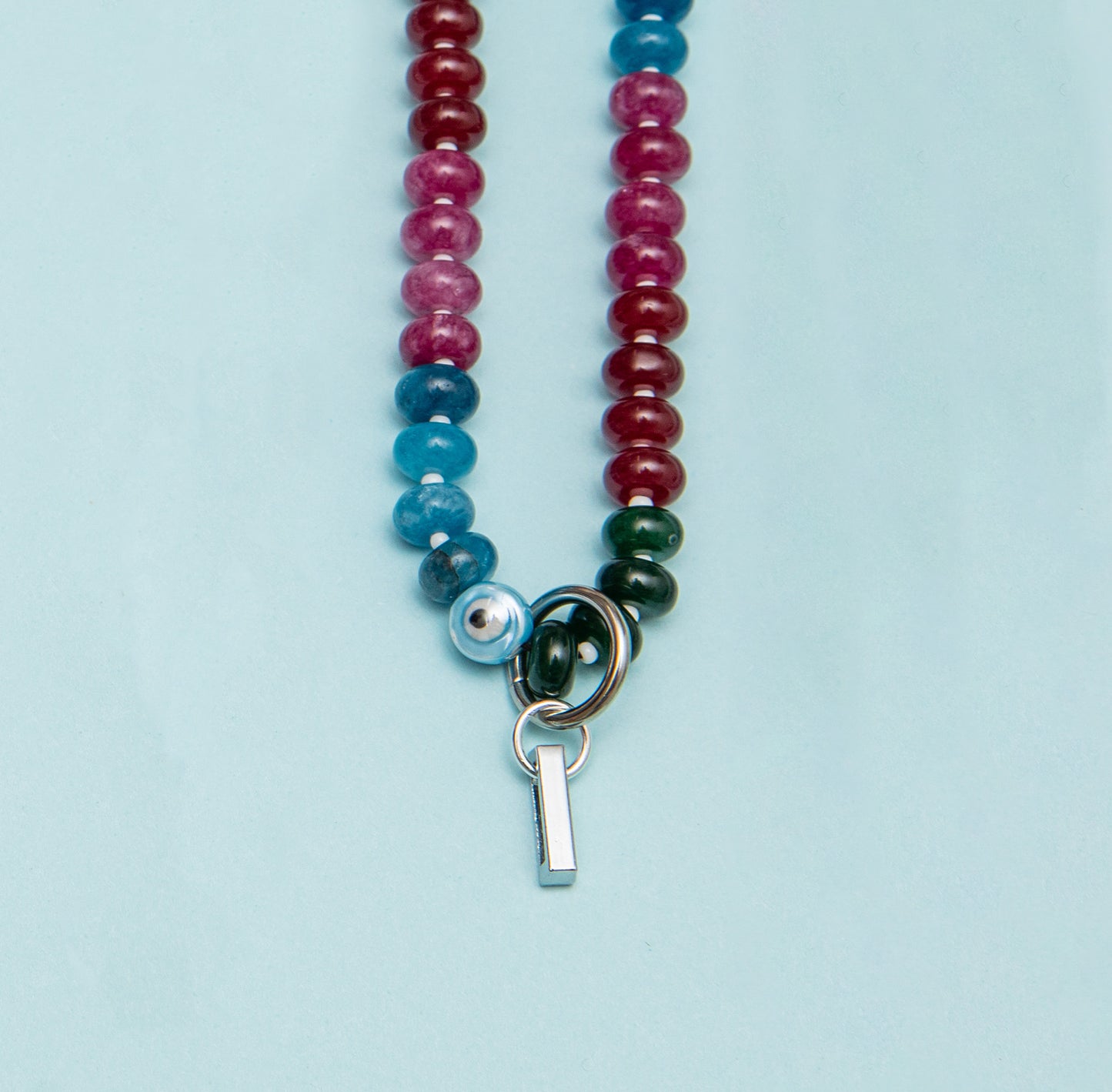 Silver Letter Charm