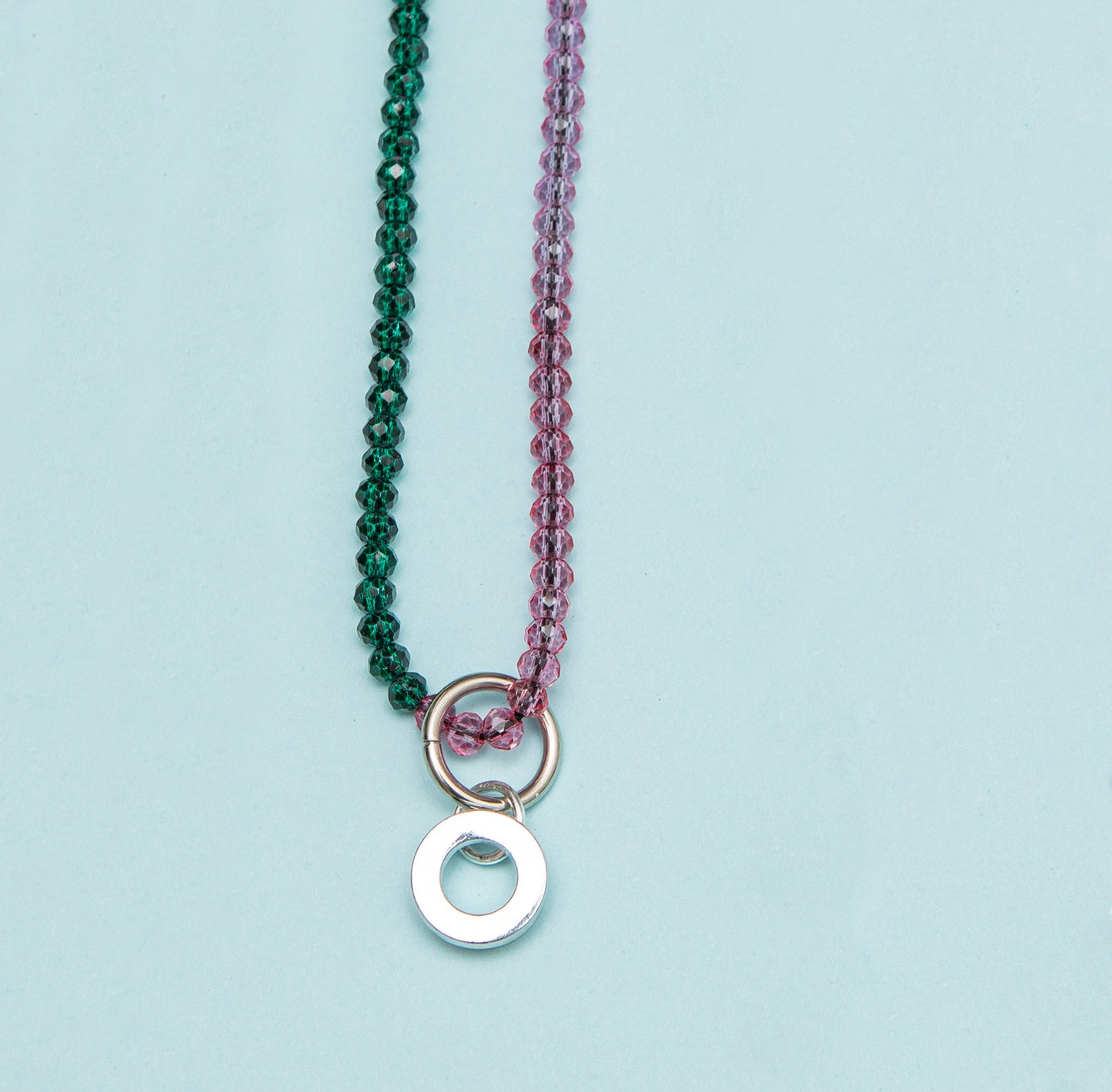 Silver Letter Charm
