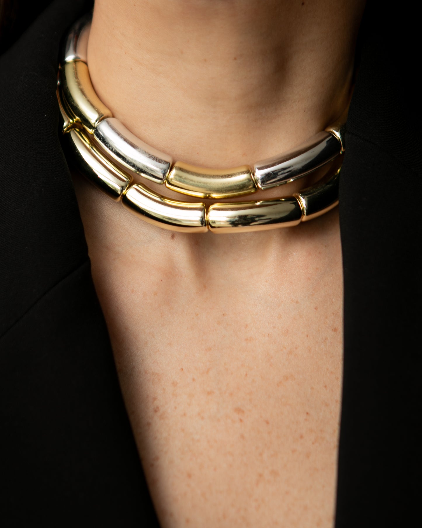 Jelly Metallic Necklace Mix