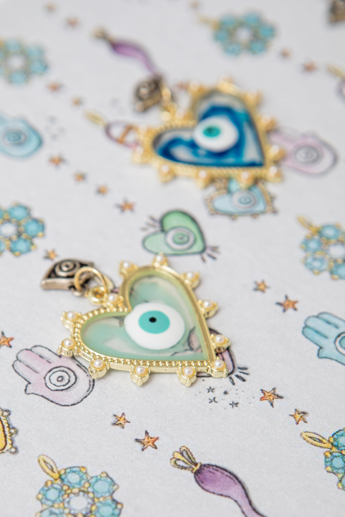 Suz Charm Blue