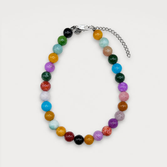 Pop of Color Natural Stone Necklace