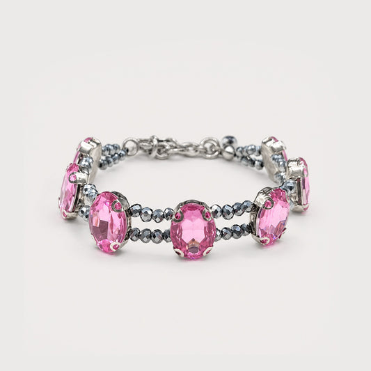 Pink Gem Bracelet