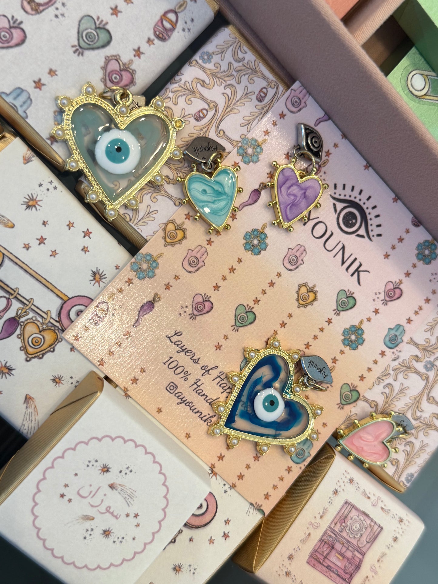 Pure Love Charm Coral