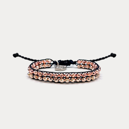 Crystal Bracelet Peach