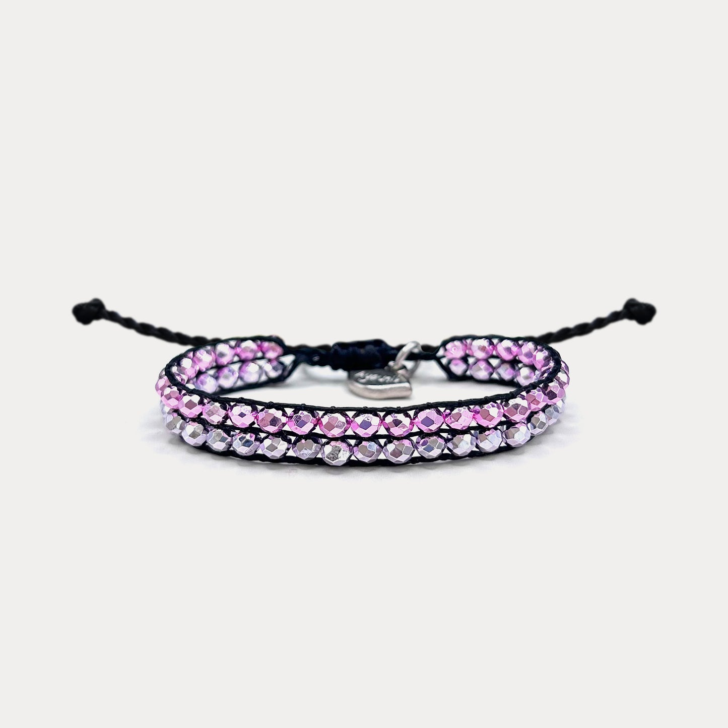 Crystal Bracelet Purple/ Pink