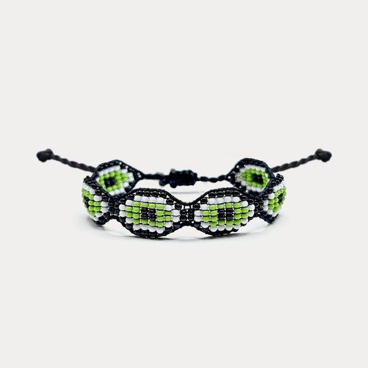 Baby Evil Eye Lime Green