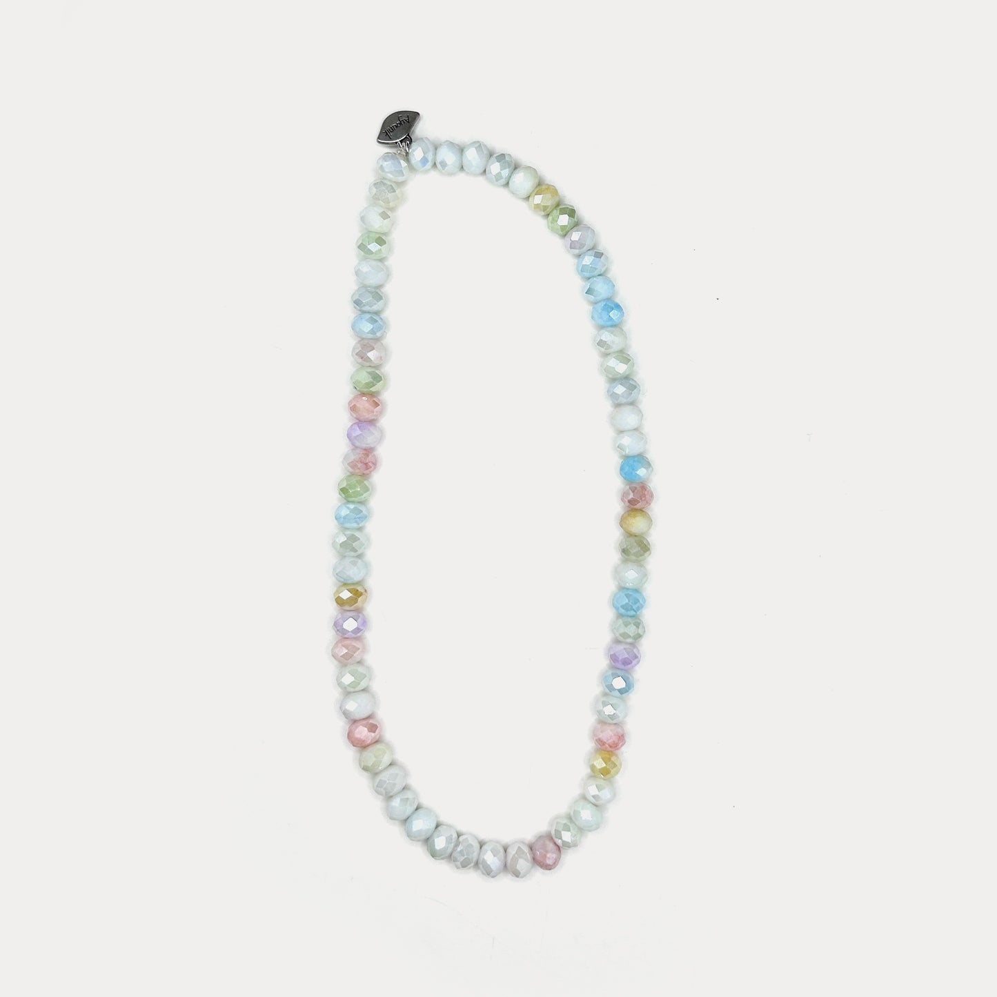 Candy Marble Rainbow Necklace