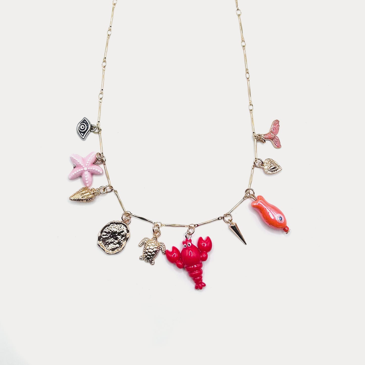 Charm Neck Party - 3 Necklace Set