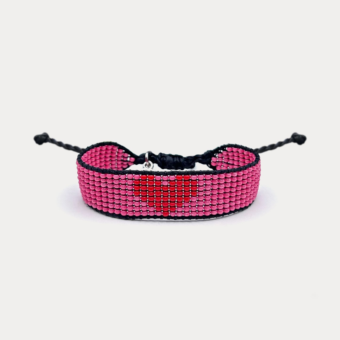 Heart Bracelet Pink