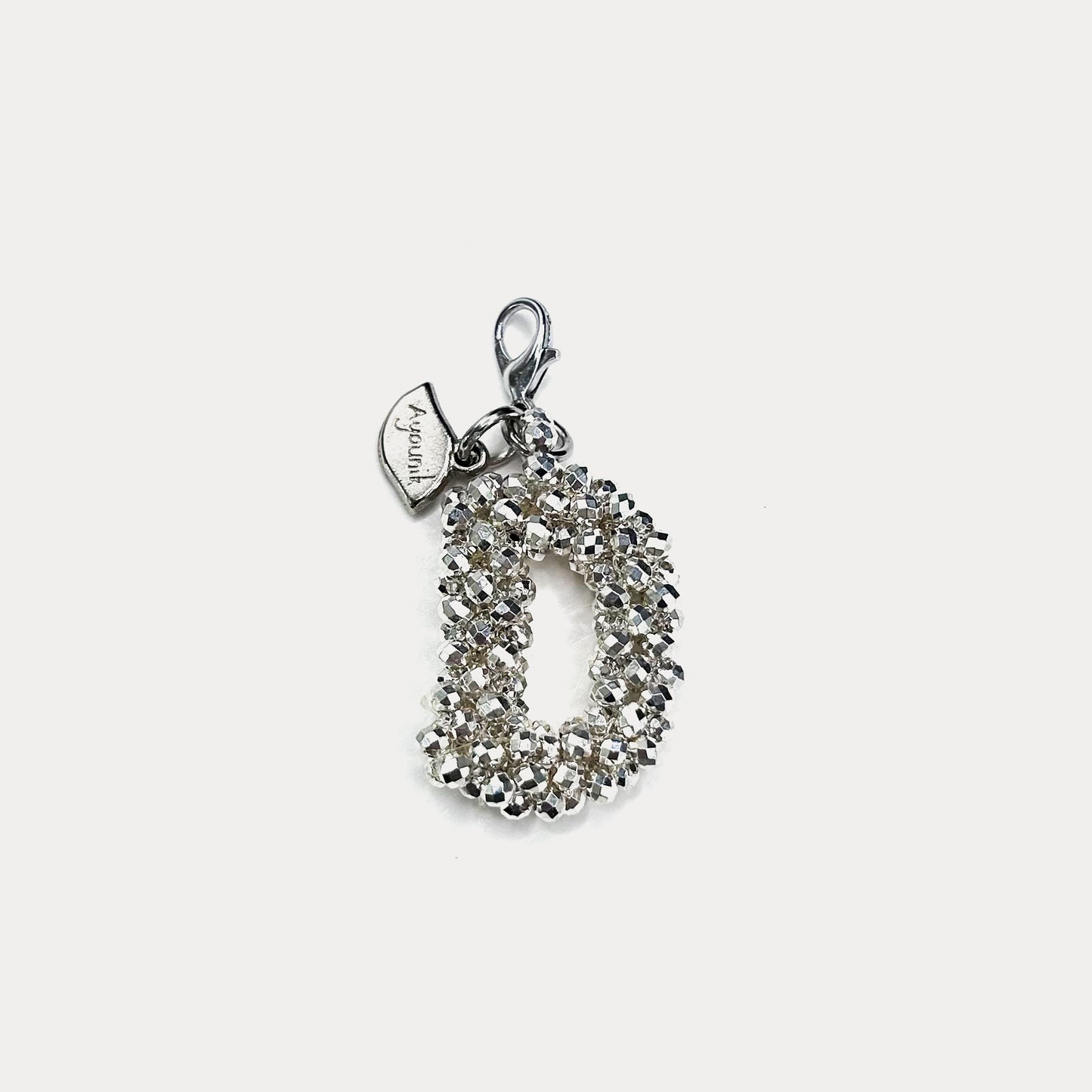 Crystal Letter Charm - PRE ORDER 4 WEEKS