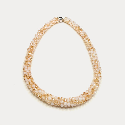 Magnet Crystal Necklace Sand