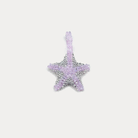 Starfish Charm Silver/Lilac - USA PRE ORDER 1 MONTH