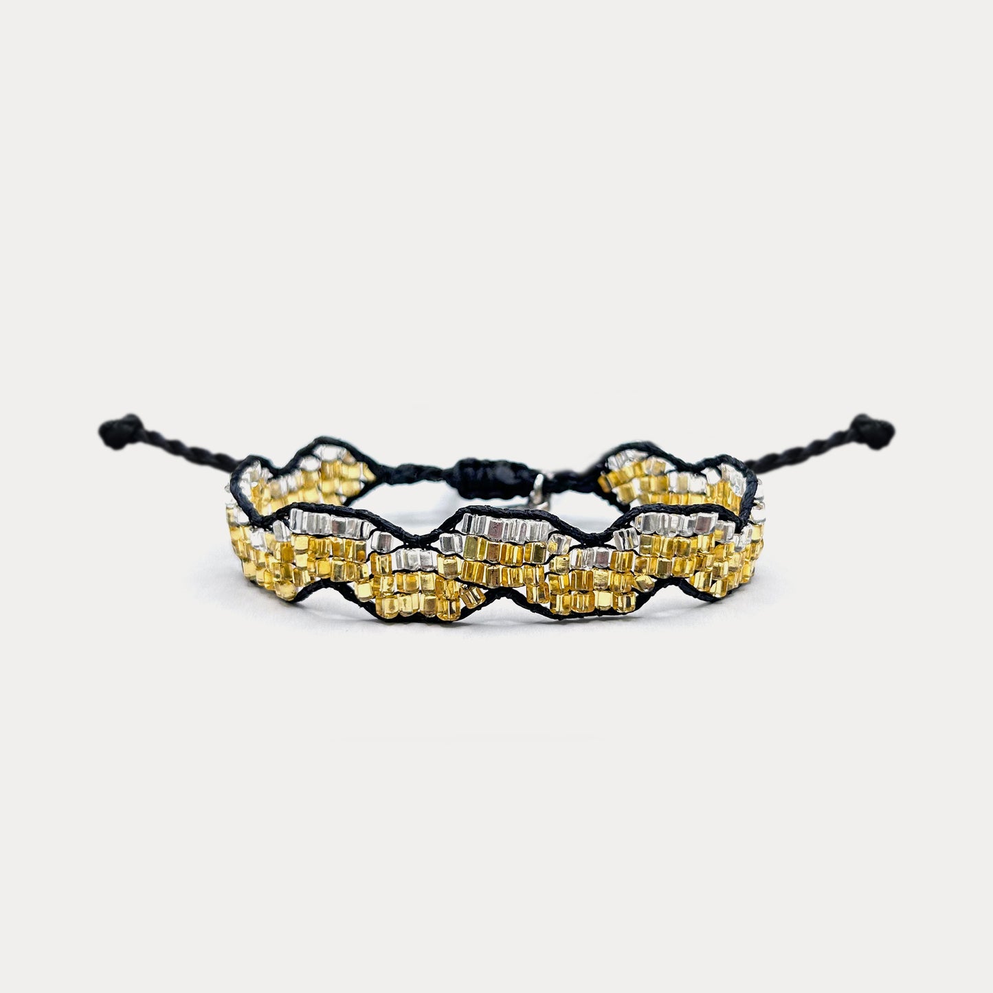 Talesh Waves Gold Bracelet