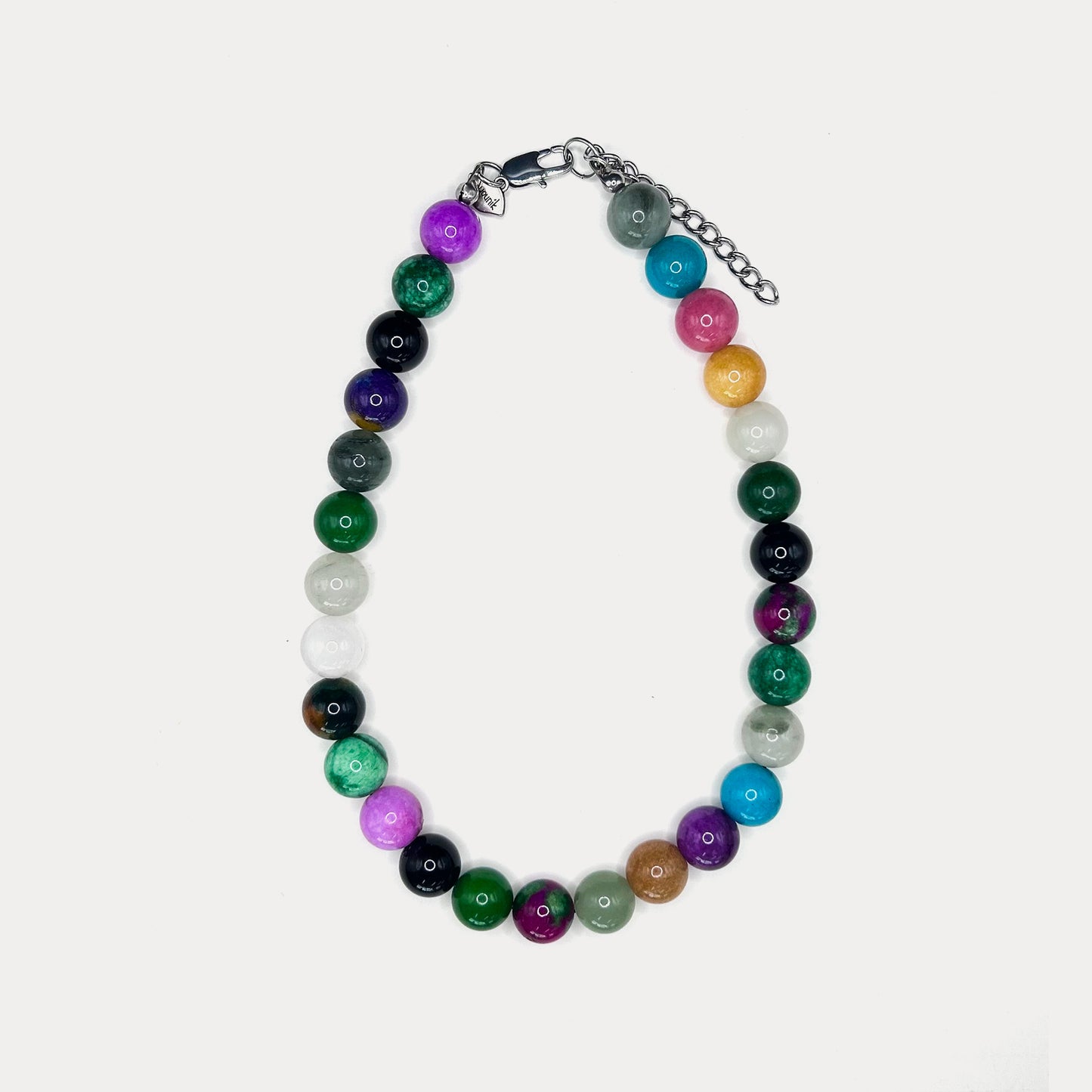 The V Natural Stone Necklace