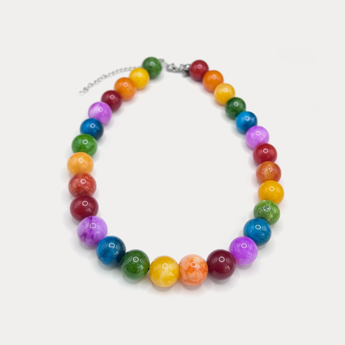 The D Natural Stone Necklace