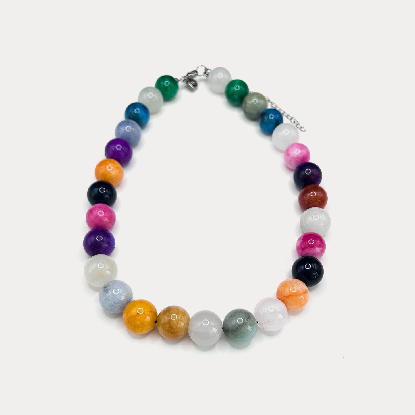 The V Natural Stone Necklace