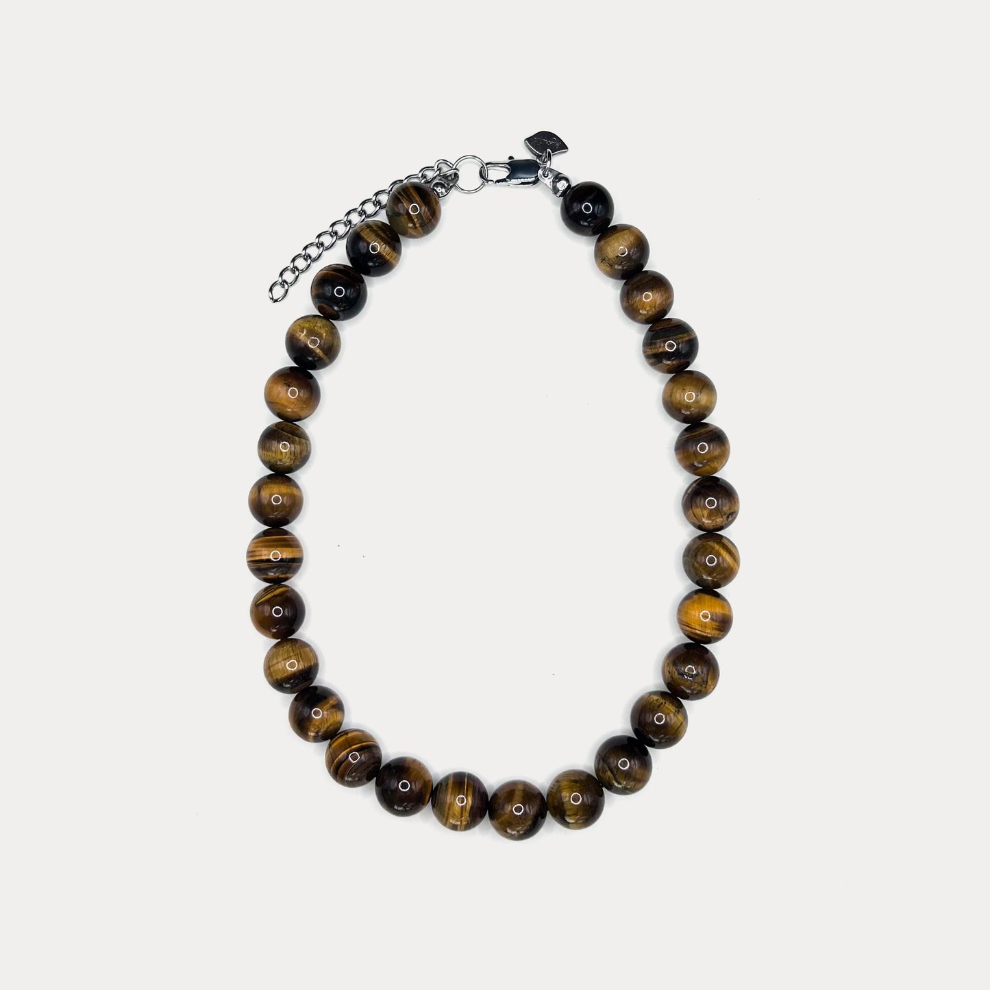 Tiger Eye Natural Stone Necklace