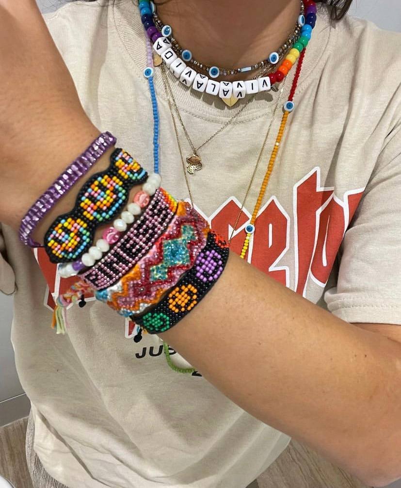 Vintage Colorful Smiley Face